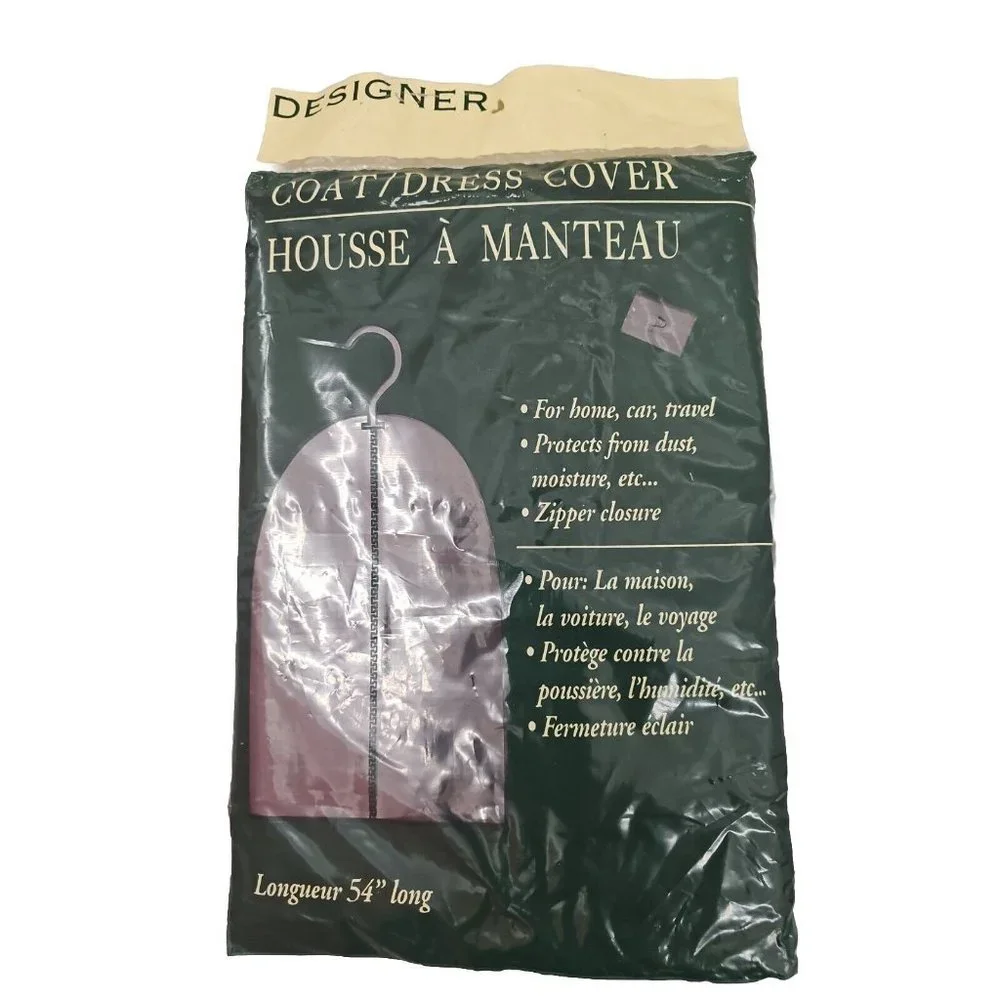 Vintage Coat / Dress Protective Dust Cover with Zip Closure